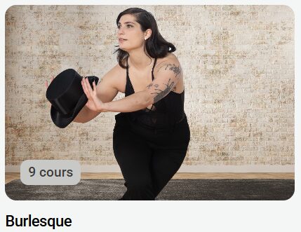 cours danse burlesque en ligne