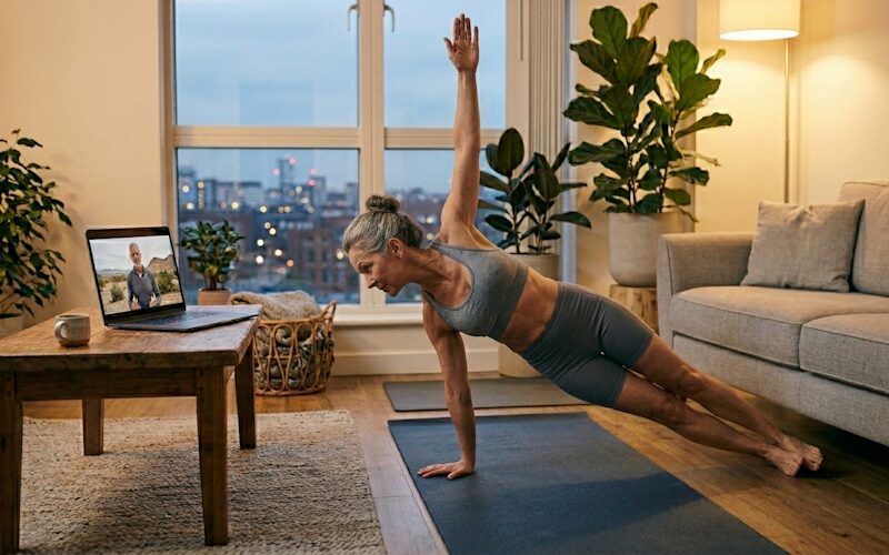 cours de yoga en ligne debutant